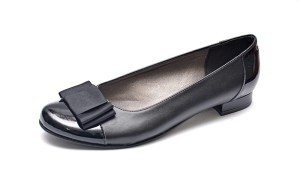 Baleriny z ekoskóry (wz. 0722-MIL) 