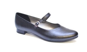 (XXL) Czółenka z paskiem na podbiciu. 