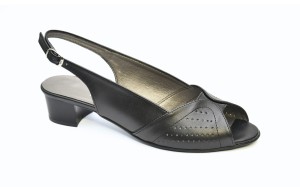 (XXL) Sandały z dziurkami . Tęgość H.